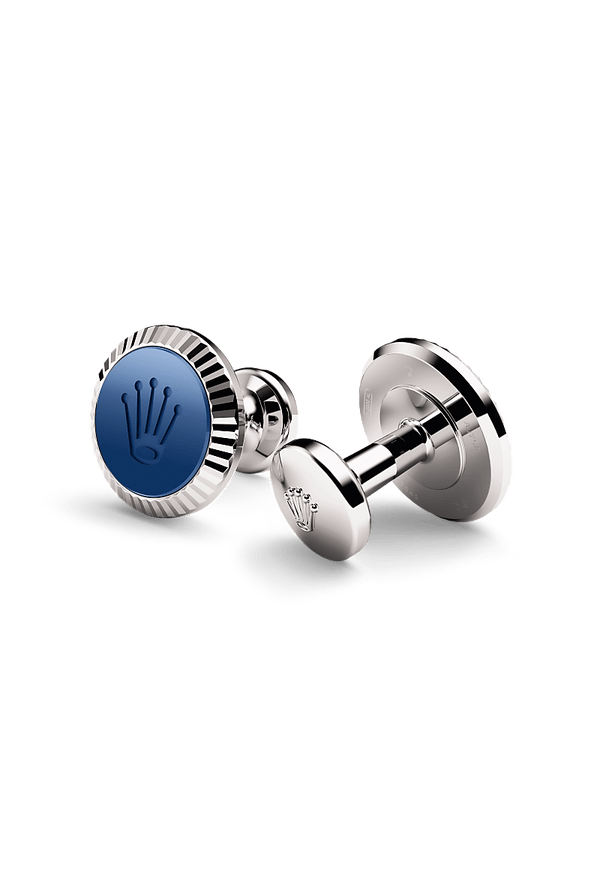 Rolex ‘Fluted’ cufflinks, A1039 - Long's Jewelers