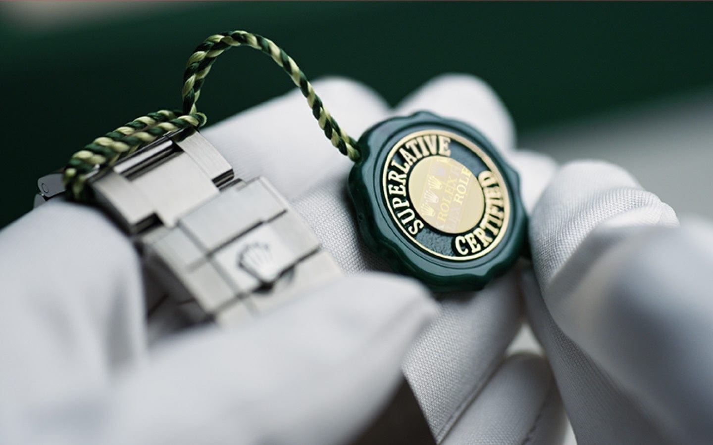 Rolex Superlative Certified seal