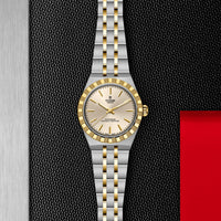 TUDOR Royal 30mm Steel and Yellow Gold M2830A1A3-0003