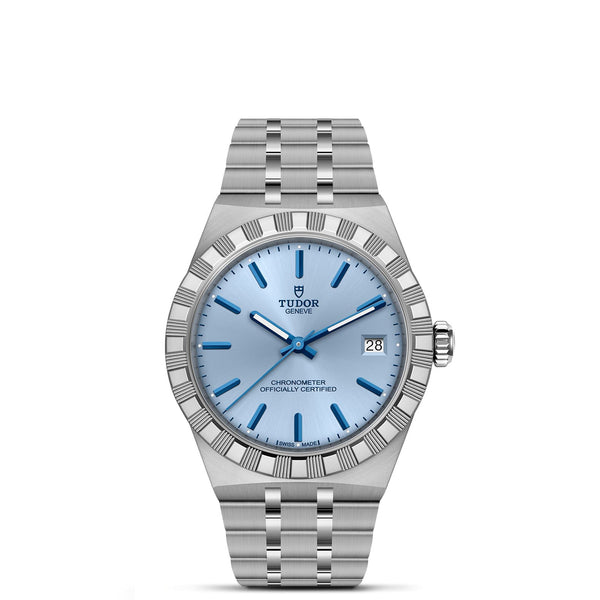 TUDOR Royal 36mm Steel M2836C1A0-0106 Blue Dial | Long's Jewelers