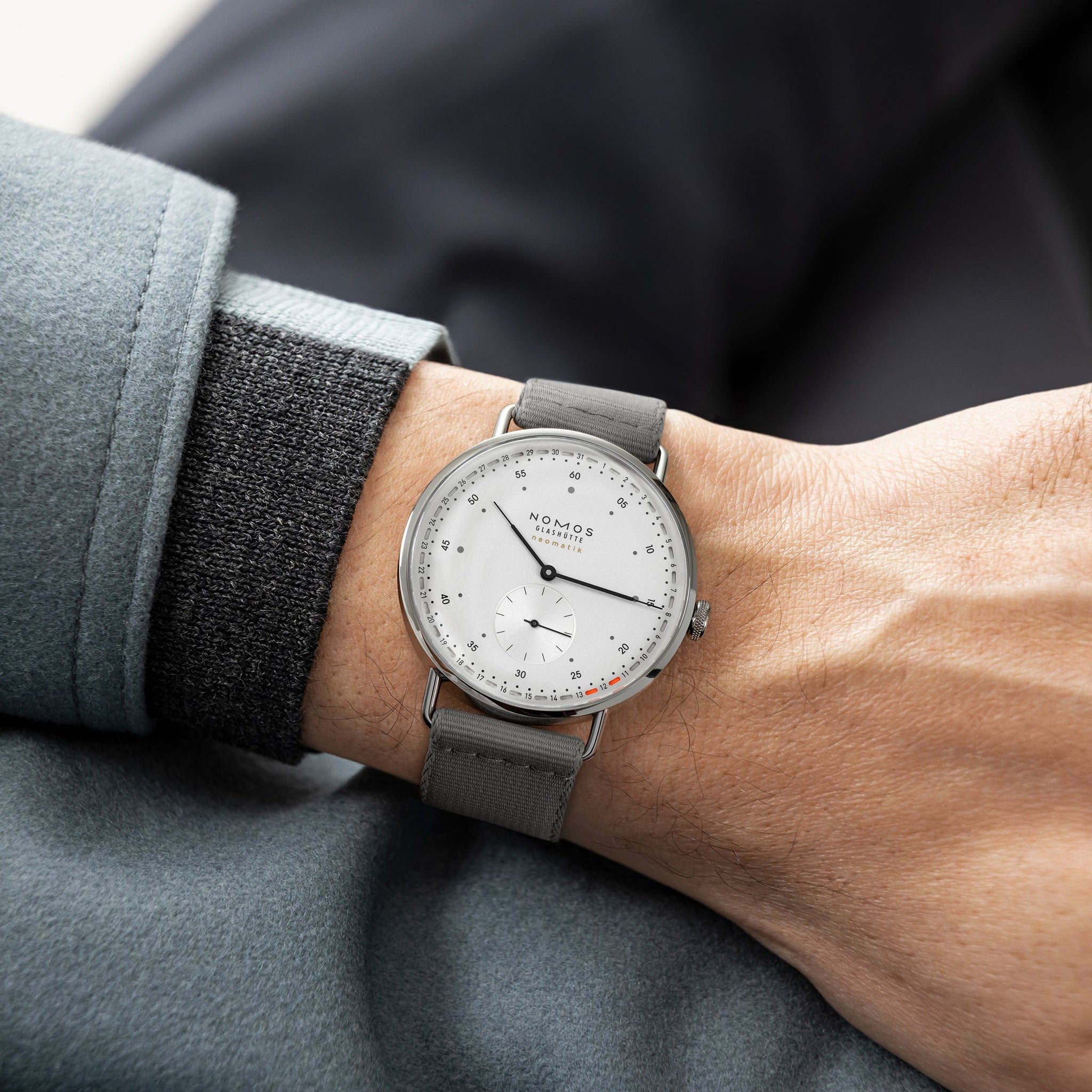 NOMOS Glash tte Metro Neomatik 41 Update 1165 Long s Jewelers