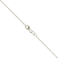 14K Tri Color Twist Diamond Pendant