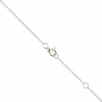 14K White Gold Lapis Diamond Halo Pendant,14k white gold, Long's Jewelers