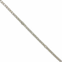 14K White Gold Prong Set Diamond Tennis Bracelet, 14k white gold, Long's Jewelers