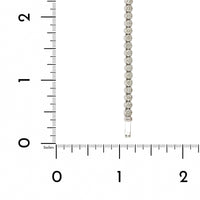 14K White Gold Prong Set Diamond Tennis Bracelet