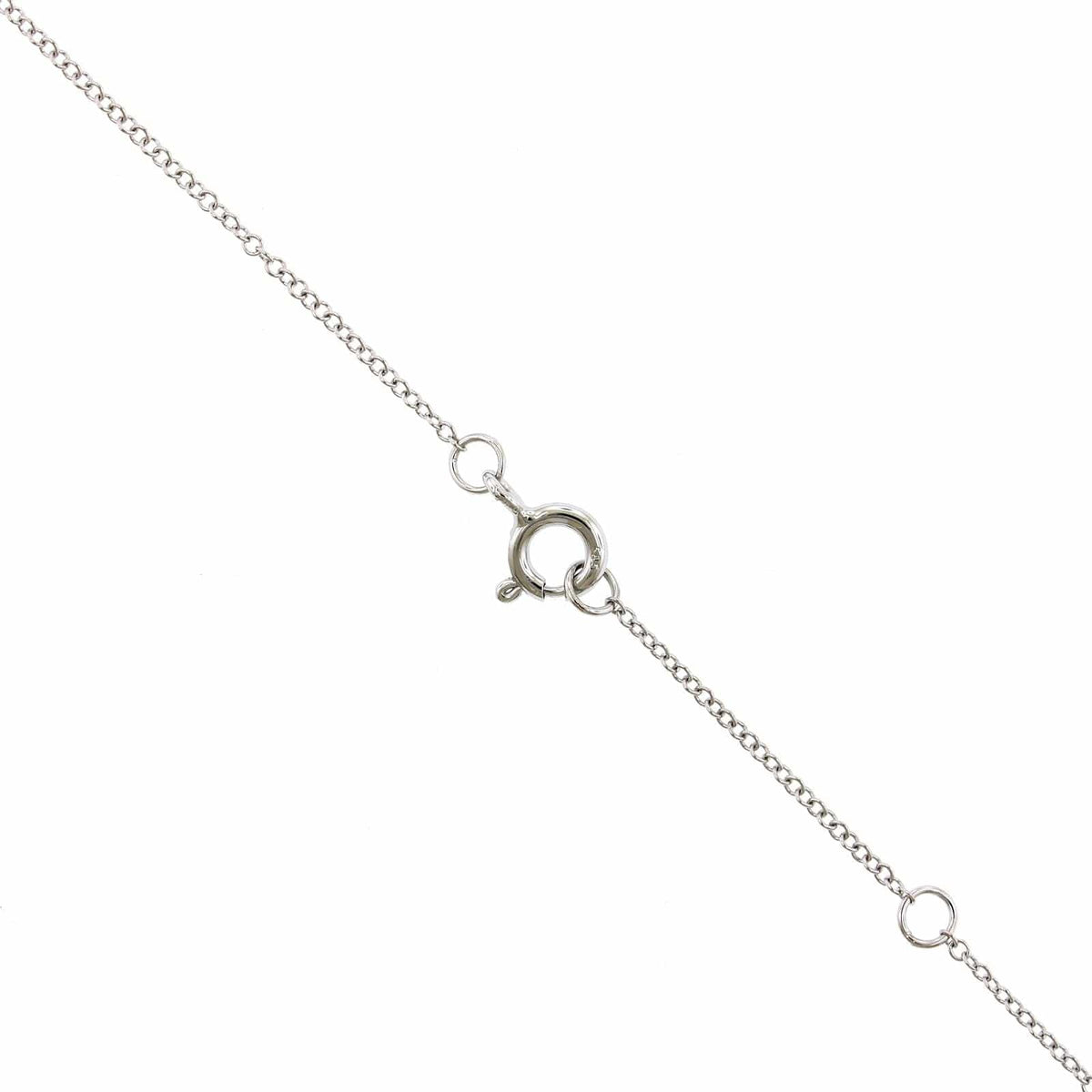 14K White Gold Ruby Diamond Halo Pendant,14k white gold, Long's Jewelers