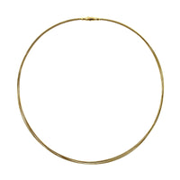 14K Yellow Gold 5 Strand Coil Necklace, Yellow Gold, Long's Jewelers