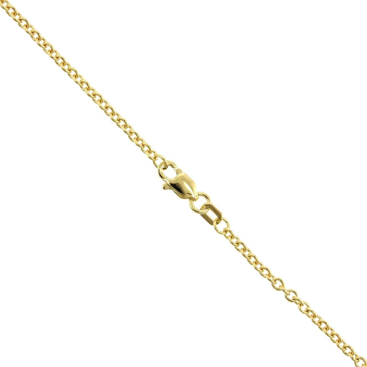 14K Yellow Gold Cable Chain, 14k yellow gold, Long's Jewelers