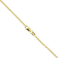 14K Yellow Gold Cable Chain, 14k yellow gold, Long's Jewelers