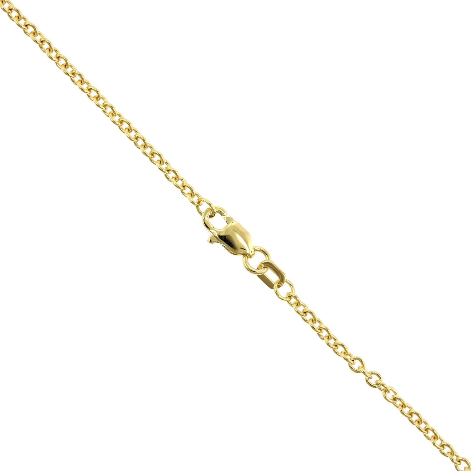 14K Yellow Gold Cable Chain, 14k yellow gold, Long's Jewelers