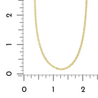 14K Yellow Gold Cable Chain, 14k yellow gold, Long's Jewelers