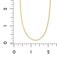 14K Yellow Gold Cable Chain, 14k yellow gold, Long's Jewelers