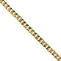 14K Yellow Gold Curb Chain Bracelet, Gold, Long's Jewelers