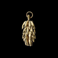 14K Yellow Gold Estate Banana Bunch Charm, Gold, Long's Jewelers