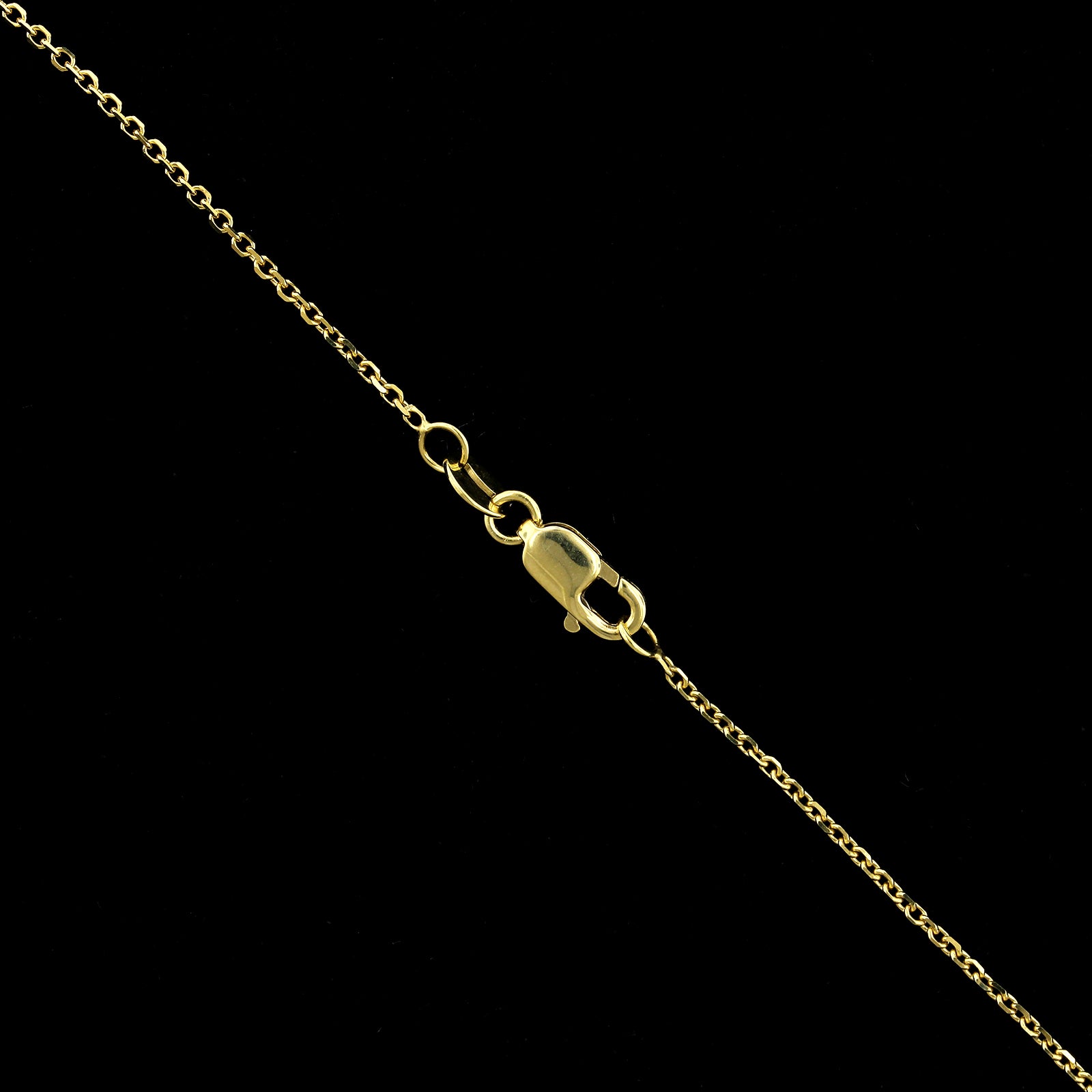 14K Yellow Gold Estate Citrine and Diamond Pendant, Gold, Long's Jewelers