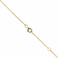14K Yellow Gold Evil Eye Diamond Halo Pendant,14k yellow gold, Long's Jewelers