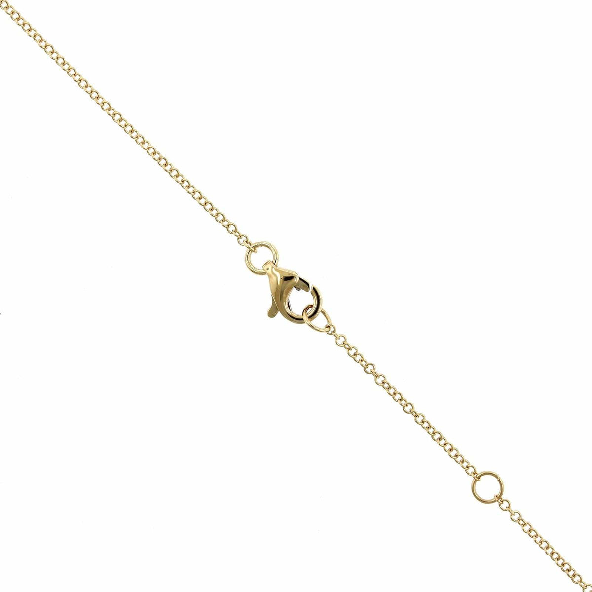 14K Yellow Gold Mother of Pearl Diamond Halo Pendant,14k yellow gold, Long's Jewelers