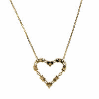 18K White Gold Emerald Cut Sapphire Diamond Halo Necklace, 18k white gold, Long's Jewelers
