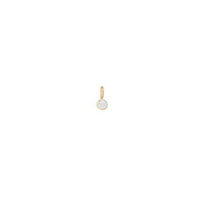 14K Yellow Gold Opal Charm, Gold, Long's Jewelers
