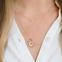 Zoe Chicco 14K Yellow Gold Opal Charm