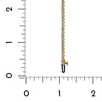 14K Yellow Gold Prong Set Diamond Tennis Bracelet, 14k yellow gold, Long's Jewelers