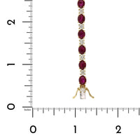 14K Yellow Gold Ruby and Diamond Bracelet, Gold, Long's Jewelers