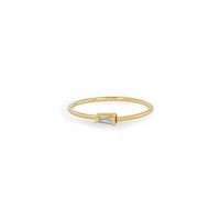14K Yellow Gold Tapered Baguette Diamond Ring, Yellow Gold, Long's Jewelers