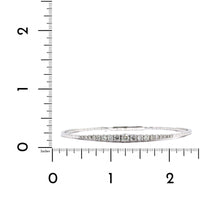 14k White Gold Flexible Graduated Diamond Bangle Bracelet, 14k white gold, Long's Jewelers