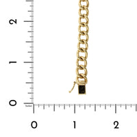 14k Yellow Gold Pave Diamond ID Link Bracelet, 14k yellow gold, Long's Jewelers