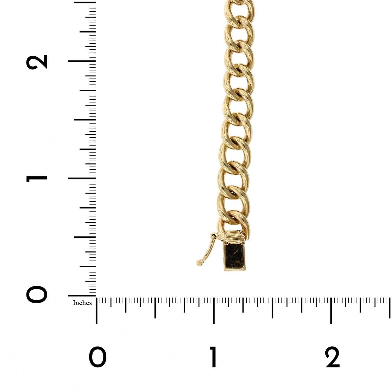 14k Yellow Gold Pave Diamond ID Link Bracelet, 14k yellow gold, Long's Jewelers