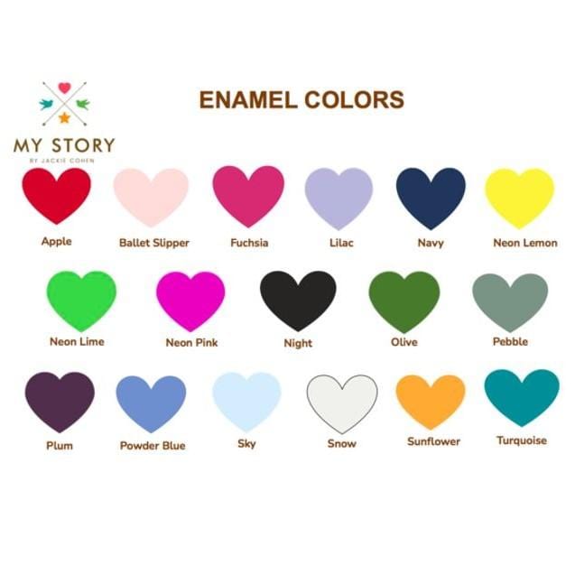 Personalized Eloise Enamel Ring