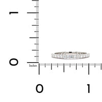 18K White Gold Shared Prong Diamond Band, 18k white gold, Long's Jewelers