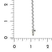 18K White Gold Zig Zag Diamond Bracelet, white gold, Long's Jewelers