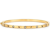 18K Yellow Gold Astrid Bangle Bracelet, yellow gold, Long's Jewelers