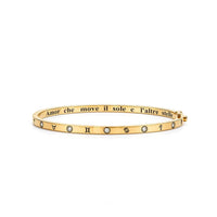 18K Yellow Gold Astrid Bangle Bracelet, yellow gold, Long's Jewelers