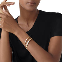 18K Yellow Gold Astrid Bangle Bracelet, yellow gold, Long's Jewelers