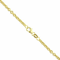 18K Yellow Gold Cable Chain