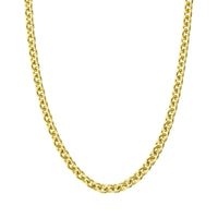18K Yellow Gold Cable Chain, Gold, Long's Jewelers
