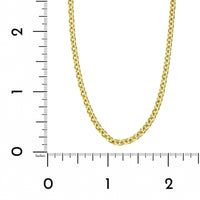 18K Yellow Gold Cable Chain