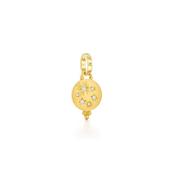 18K Yellow Gold Cosmos Diamond Pendant, Yellow Gold, Long's Jewelers
