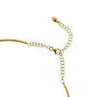 18K Yellow Gold Diamond Choker Necklace, 18k yellow gold, Long's Jewelers