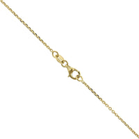 18K Yellow Gold Diamond Dangle Necklace, 18k yellow gold, Long's Jewelers
