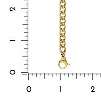 18K Yellow Gold Diamond ID Bracelet, 18k yellow gold, Long's Jewelers