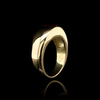 18K Yellow Gold Estate Garnet Ring, Yellow Gold, Long's Jewelers 