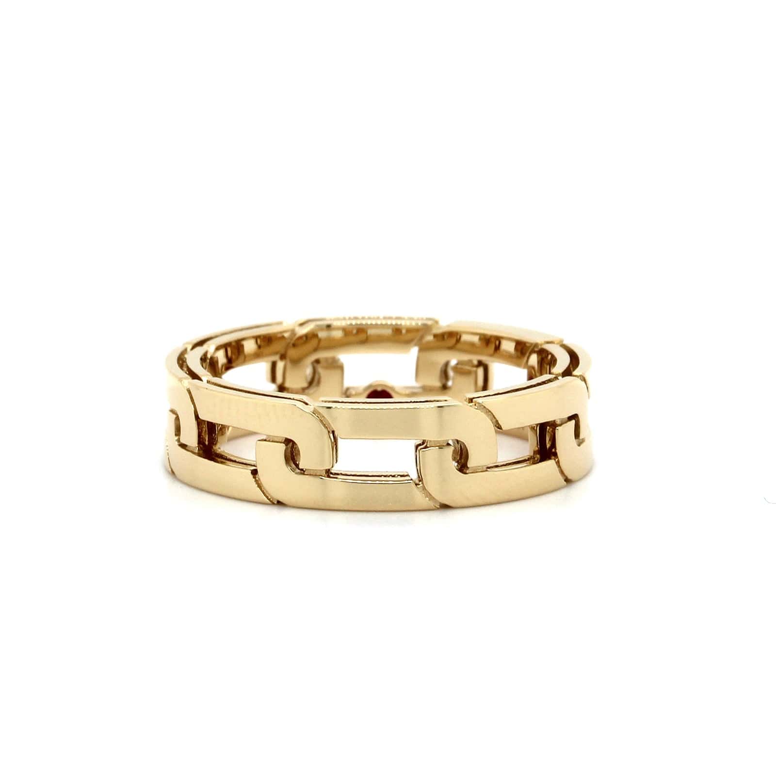 18K Yellow Gold Navarra Ring, 18k yellow gold, Long's Jewelers