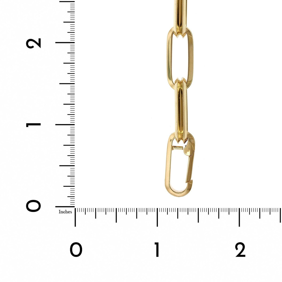 18K Yellow Gold Obelisco Diamond Link Bracelet, Yellow Gold, Long's Jewelers