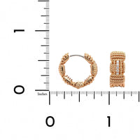 18K Yellow Gold Opera Diamond Huggie Earrings, Yellow Gold, Long's Jewelers