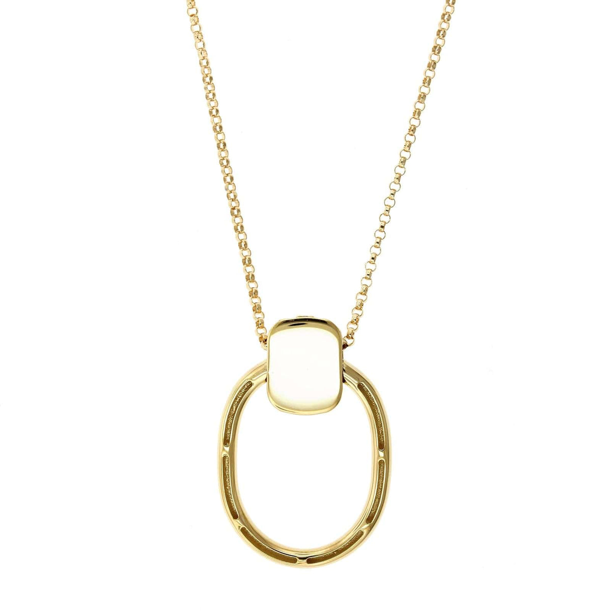 18K Yellow Gold Opera Diamond Pendant, Yellow Gold, Long's Jewelers