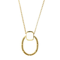 18K Yellow Gold Opera Diamond Pendant, Yellow Gold, Long's Jewelers