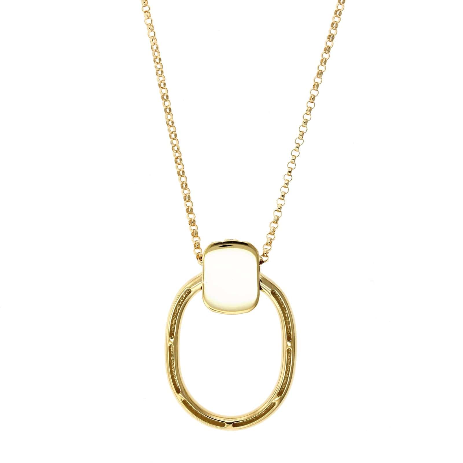 18K Yellow Gold Opera Diamond Pendant, Yellow Gold, Long's Jewelers